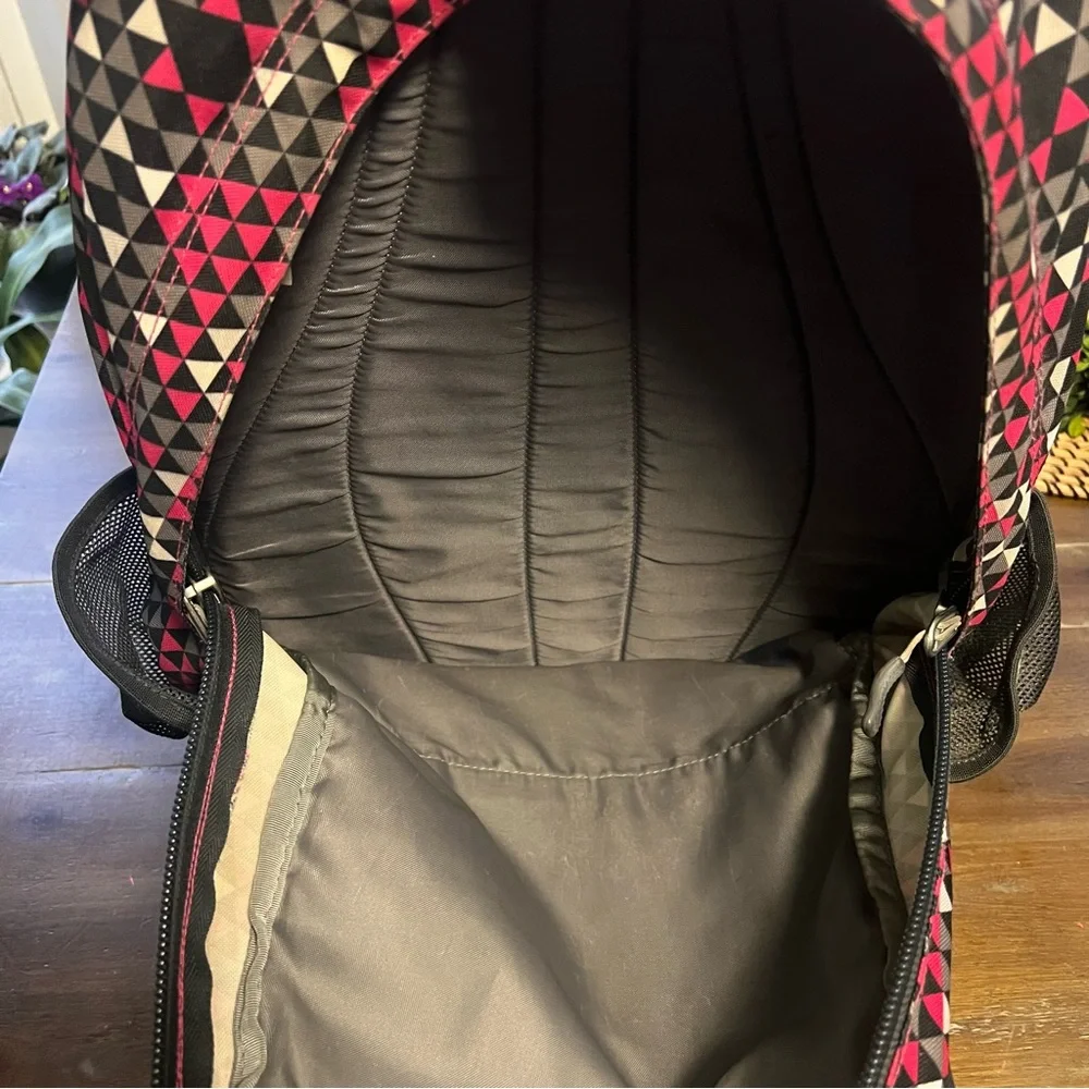 The North Face‎ Jester Backpack Black Pink White Checkered